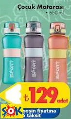 ÇOCUK MATARASI 650 ML ÇOCUK MATARASI 650 ML